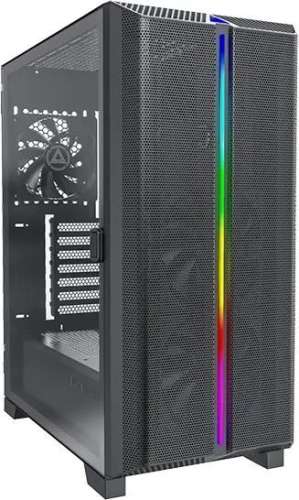 Корпус ATX MONTECH Sky One Lite, Midi-Tower, без БП,  черный [sky one lite bl]